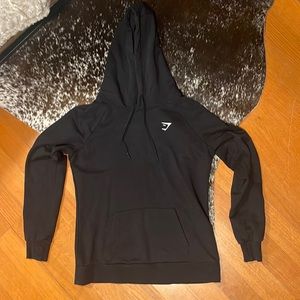 Black gymshark hoodie